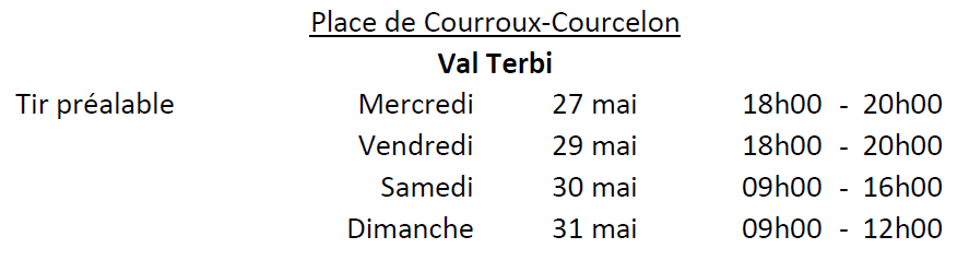 Horaire