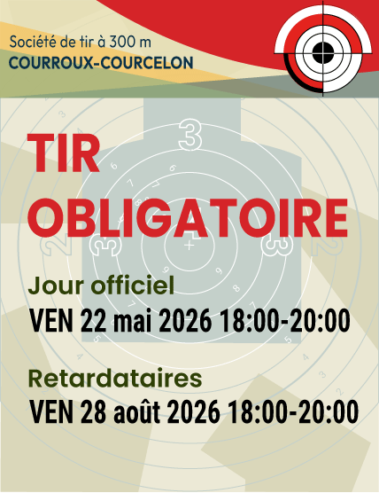 tir obligatoire 2025 Courroux flyer